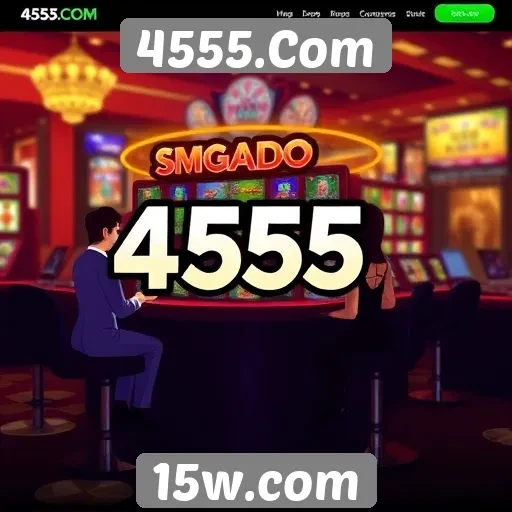 Crescimento do número de jogadores na plataforma 4555.Com