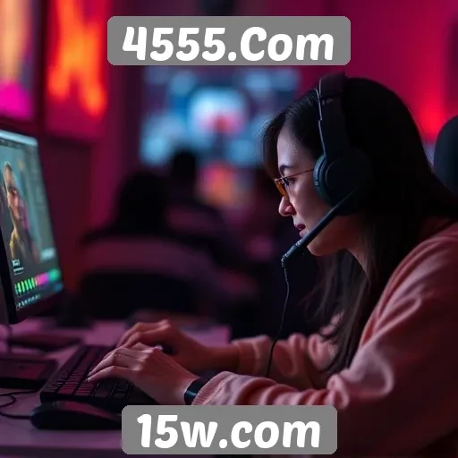 Estimativas de crescimento de usuários em 4555.Com